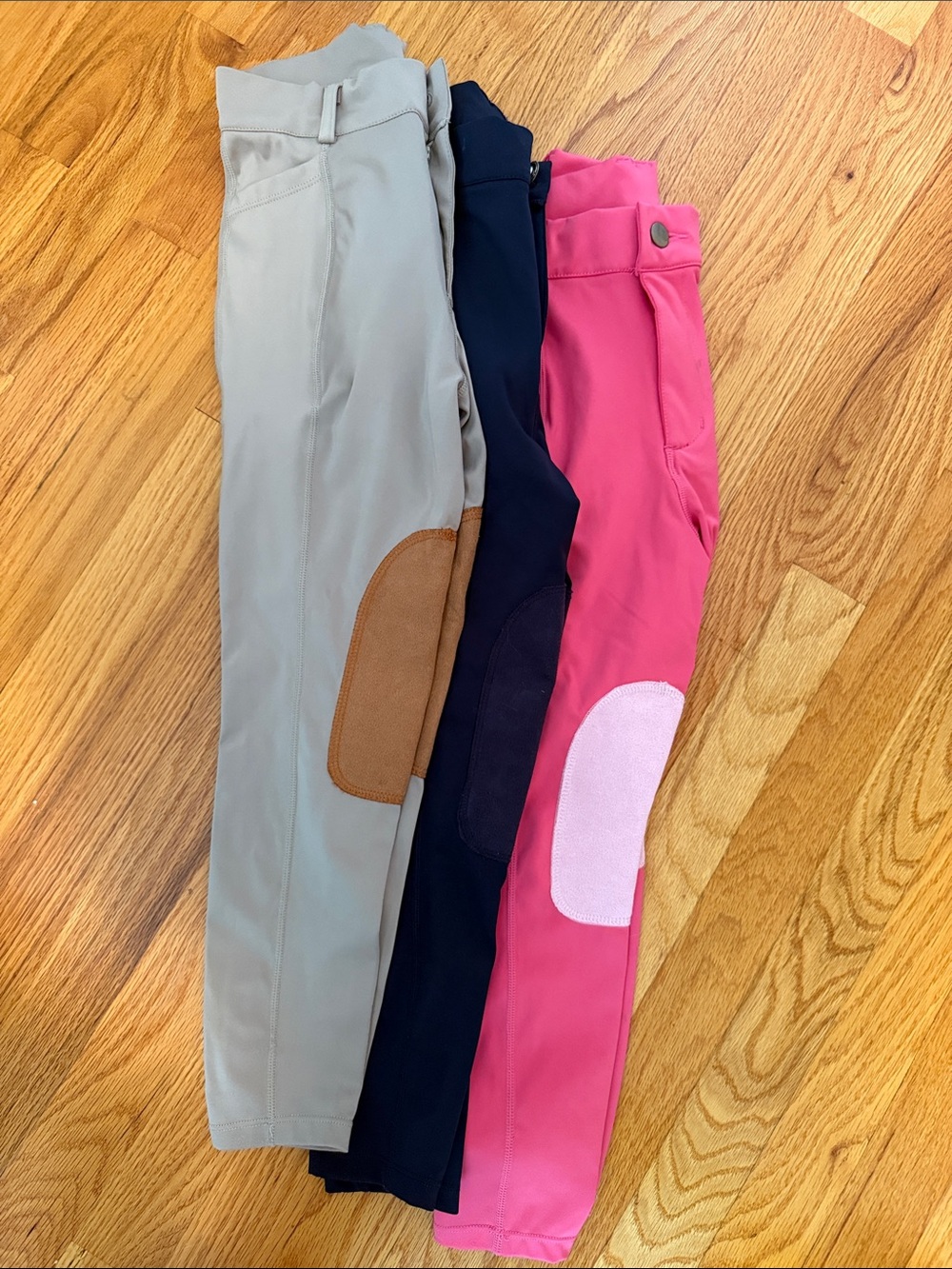 Kids Performance Riding Tights - Pink